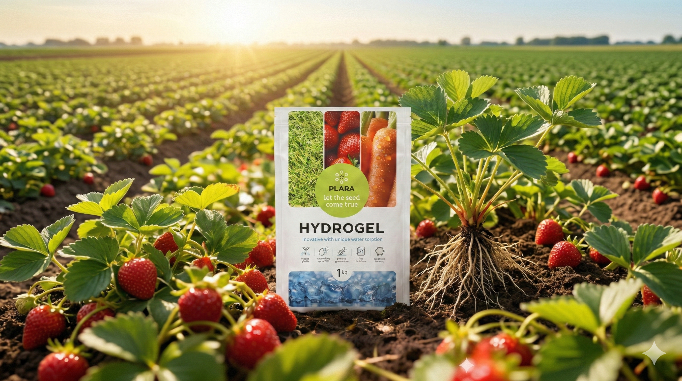 Hydrożel w ogrodzie warzywnym – jak stosować?