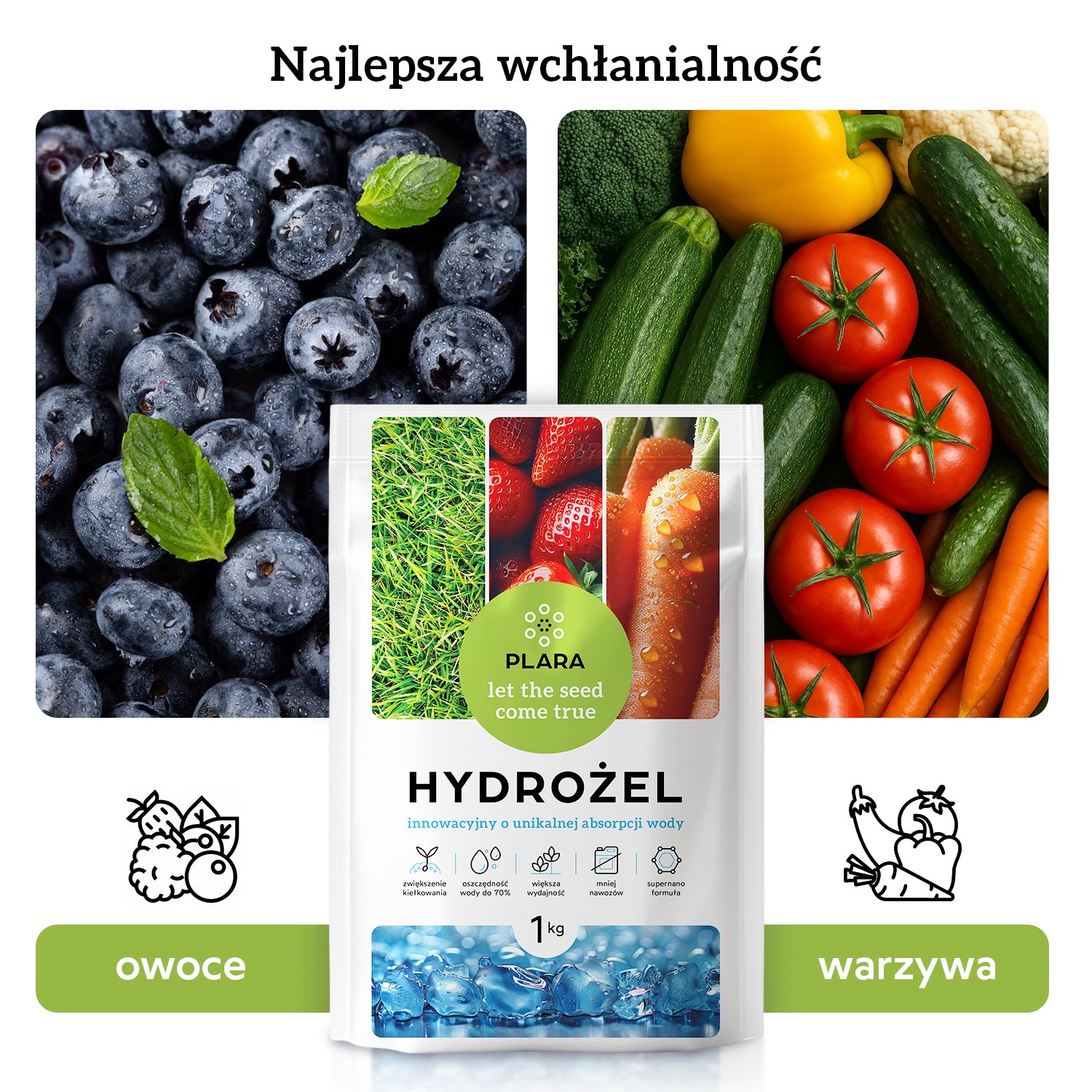 Plara Hydrogel 1kg